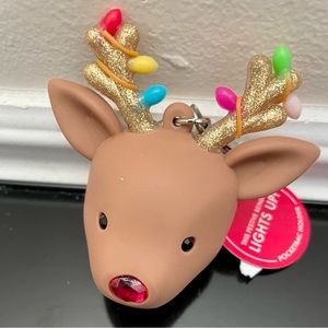 Bath and Body Works Reindeer with Lights Pocketbac lights up. NWT